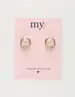 My Jewellery Earrings hoops strass MJ10547