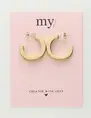 My Jewellery Earrings hoops thick MJ10736