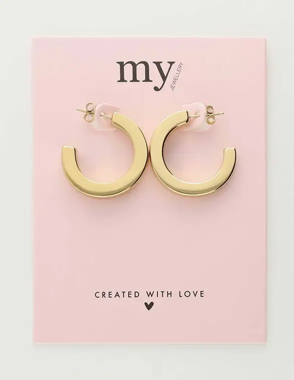 My Jewellery Earrings hoops thick MJ10736