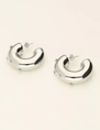 My Jewellery Earrings hoops with mini flower MJ10047