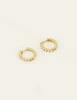 My Jewellery Earrings hoops with stones MJ07244