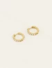 My Jewellery Earrings hoops with stones MJ07244