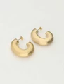 My Jewellery Earrings matt hoops big MJ10439