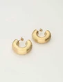 My Jewellery Earrings matt hoops medium MJ10440