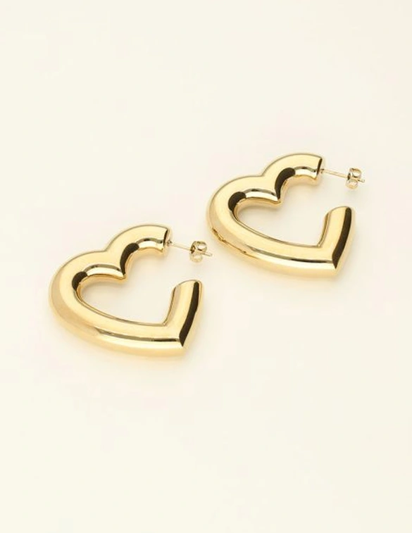 My Jewellery Earrings medium hearts MJ10016