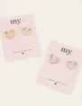 My Jewellery Earrings open heart MJ07082