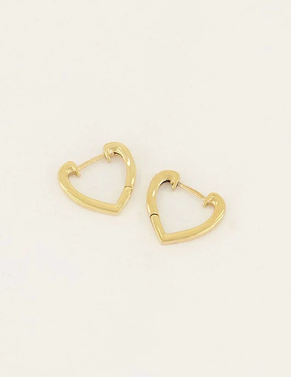 My Jewellery Earrings open heart MJ07082