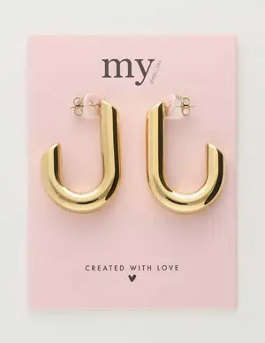 My Jewellery Earrings oval bold MJ10170