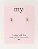My Jewellery Earrings oval mini MJ10757