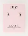 My Jewellery Earrings oval mini MJ10757