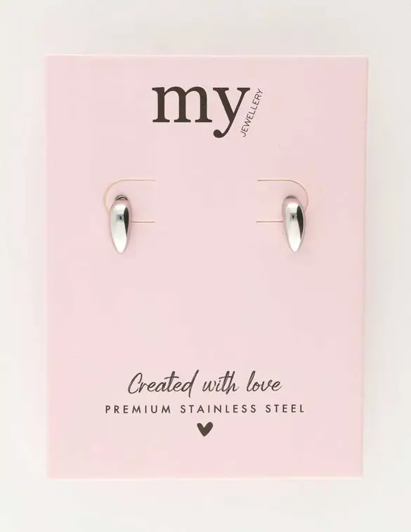 My Jewellery Earrings oval mini MJ10757