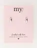 My Jewellery Earrings oval mini MJ10757