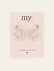 My Jewellery Earrings round shape MJ07994