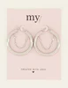My Jewellery Earrings round with chain MJ07952