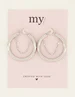 My Jewellery Earrings round with chain MJ07952