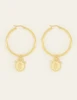 My Jewellery Earrings round with coin MJ07622