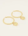 My Jewellery Earrings round with coin MJ07622