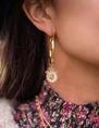 My Jewellery Earrings round with coin MJ07622