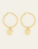 My Jewellery Earrings round with coin MJ07622