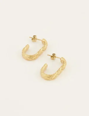 My Jewellery Earrings square rope MJ06914