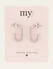 My Jewellery Earrings square rope MJ06914