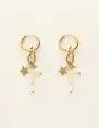 My Jewellery Earrings star & three pearls MJ09211