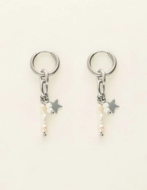 My Jewellery Earrings star & three pearls MJ09211