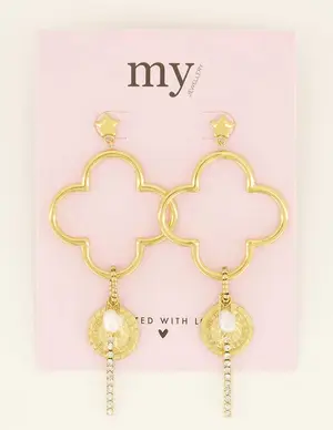 My Jewellery Earrings statement big clover MJ08466