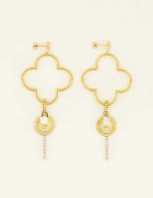 My Jewellery Earrings statement big clover MJ08466