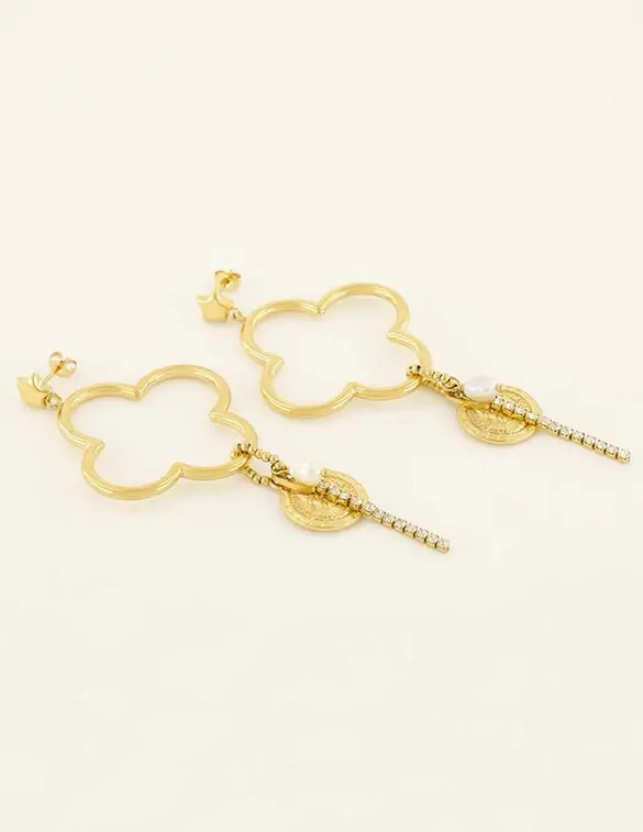 My Jewellery Earrings statement big clover MJ08466
