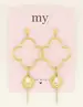 My Jewellery Earrings statement big clover MJ08466