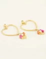 My Jewellery Earrings statement big heart MJ08465