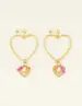 My Jewellery Earrings statement big heart MJ08465