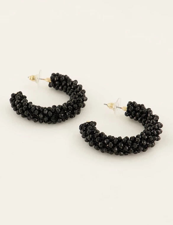 My Jewellery Earrings statement black MJ07362