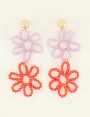 My Jewellery Earrings statement flowers MJ08798