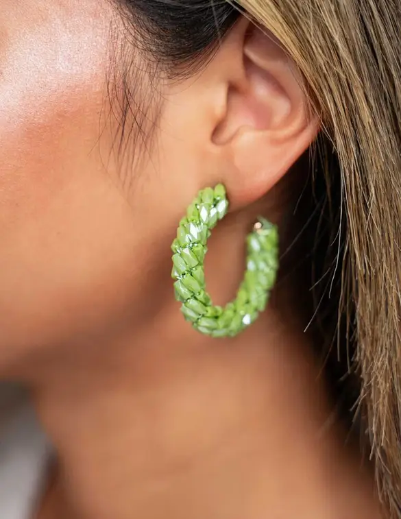 My Jewellery Earrings statement green MJ08782