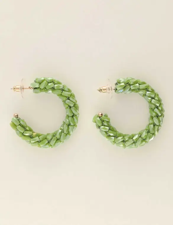 My Jewellery Earrings statement green MJ08782
