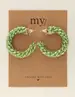 My Jewellery Earrings statement green MJ08782