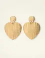 My Jewellery Earrings statement hammered hearts MJ09066