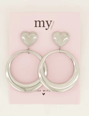 My Jewellery Earrings statement heart MJ07363