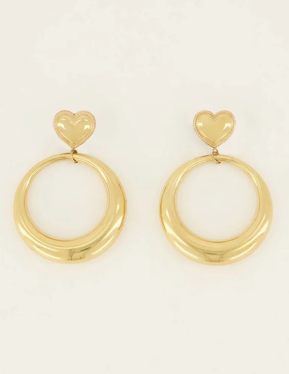 My Jewellery Earrings statement heart MJ07363