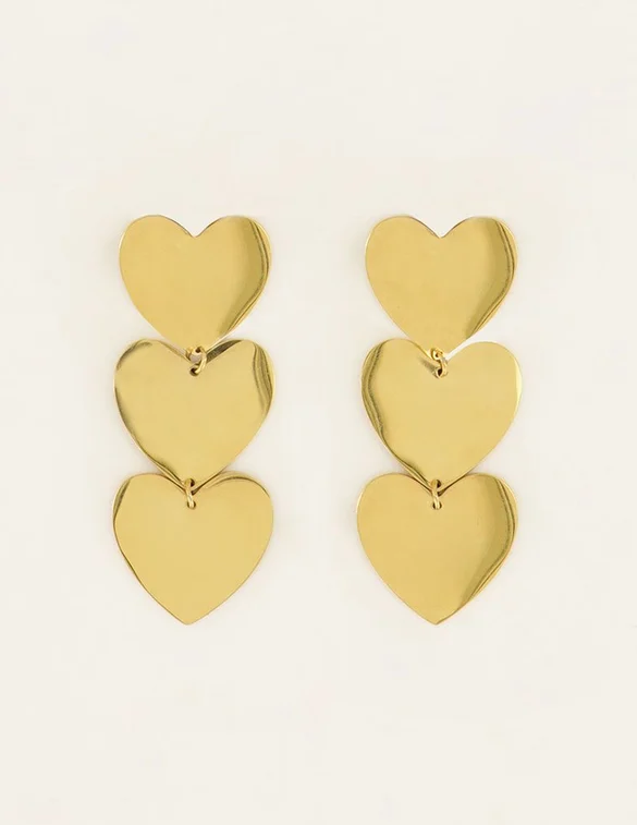 My Jewellery Earrings statement hearts MJ07366