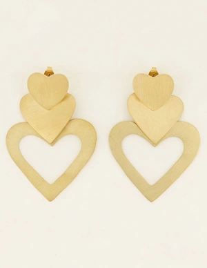 My Jewellery Earrings statement hearts MJ08197