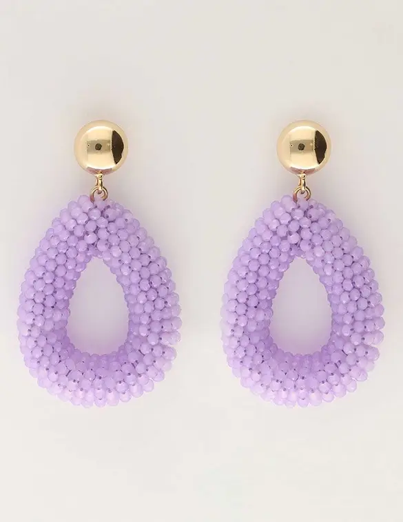 My Jewellery Earrings statement lila MJ10769
