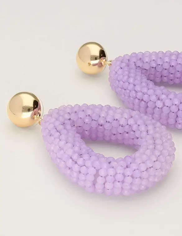 My Jewellery Earrings statement lila MJ10769