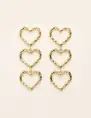 My Jewellery Earrings statement open heart MJ09325