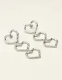 My Jewellery Earrings statement open heart MJ09325
