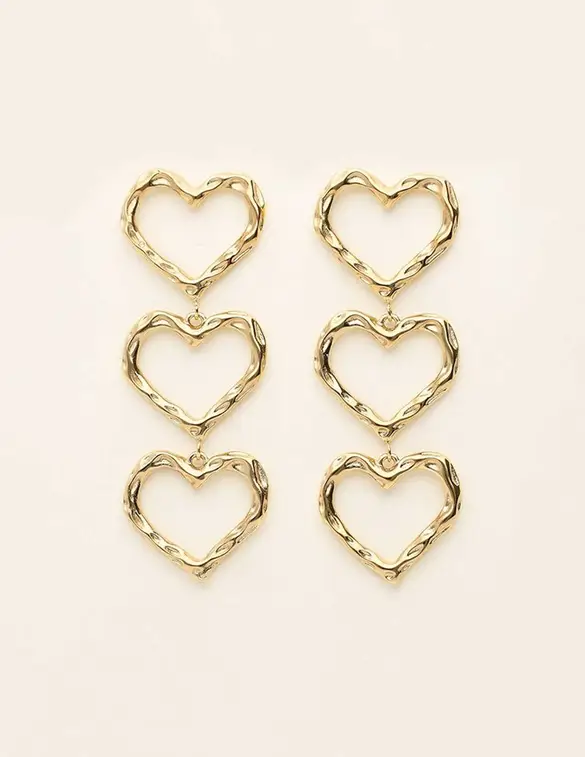 My Jewellery Earrings statement open heart MJ09325