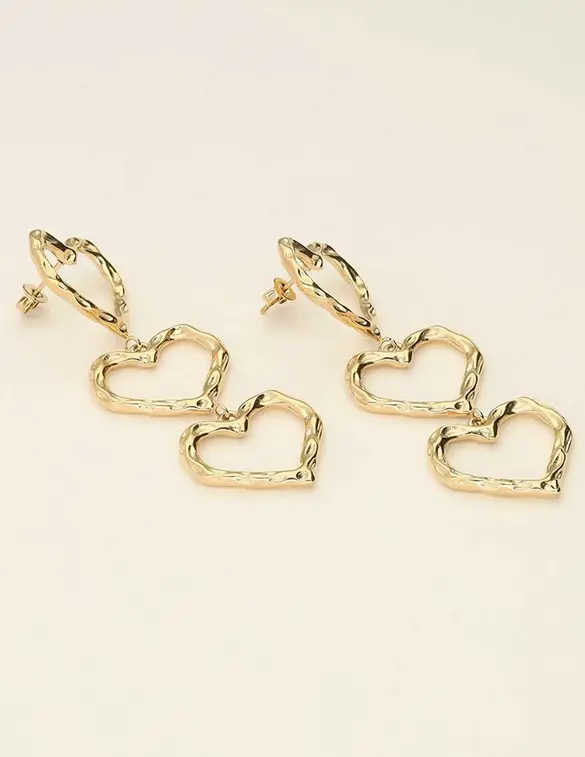 My Jewellery Earrings statement open heart MJ09325