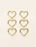 My Jewellery Earrings statement open heart MJ09325